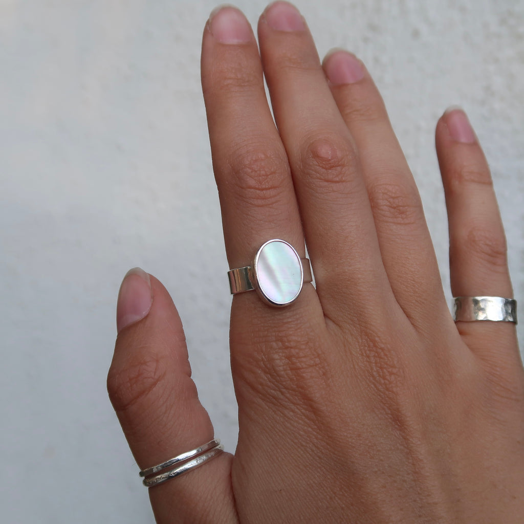 iridescent pearl