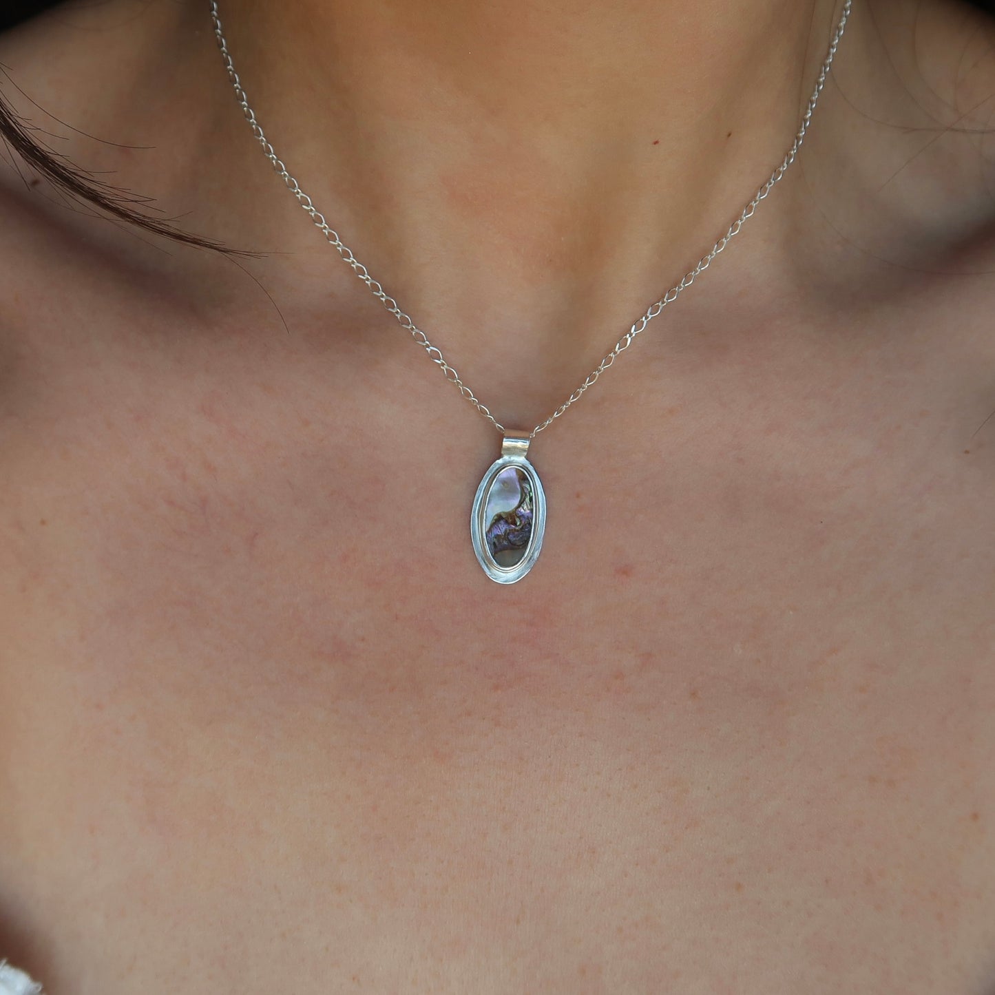 abalone pendant