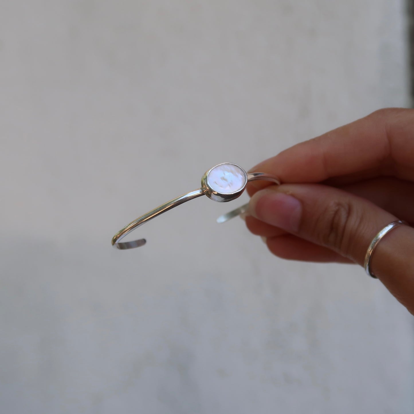 freshwater pearl cuff