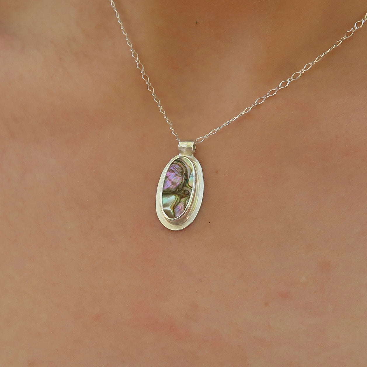 abalone pendant