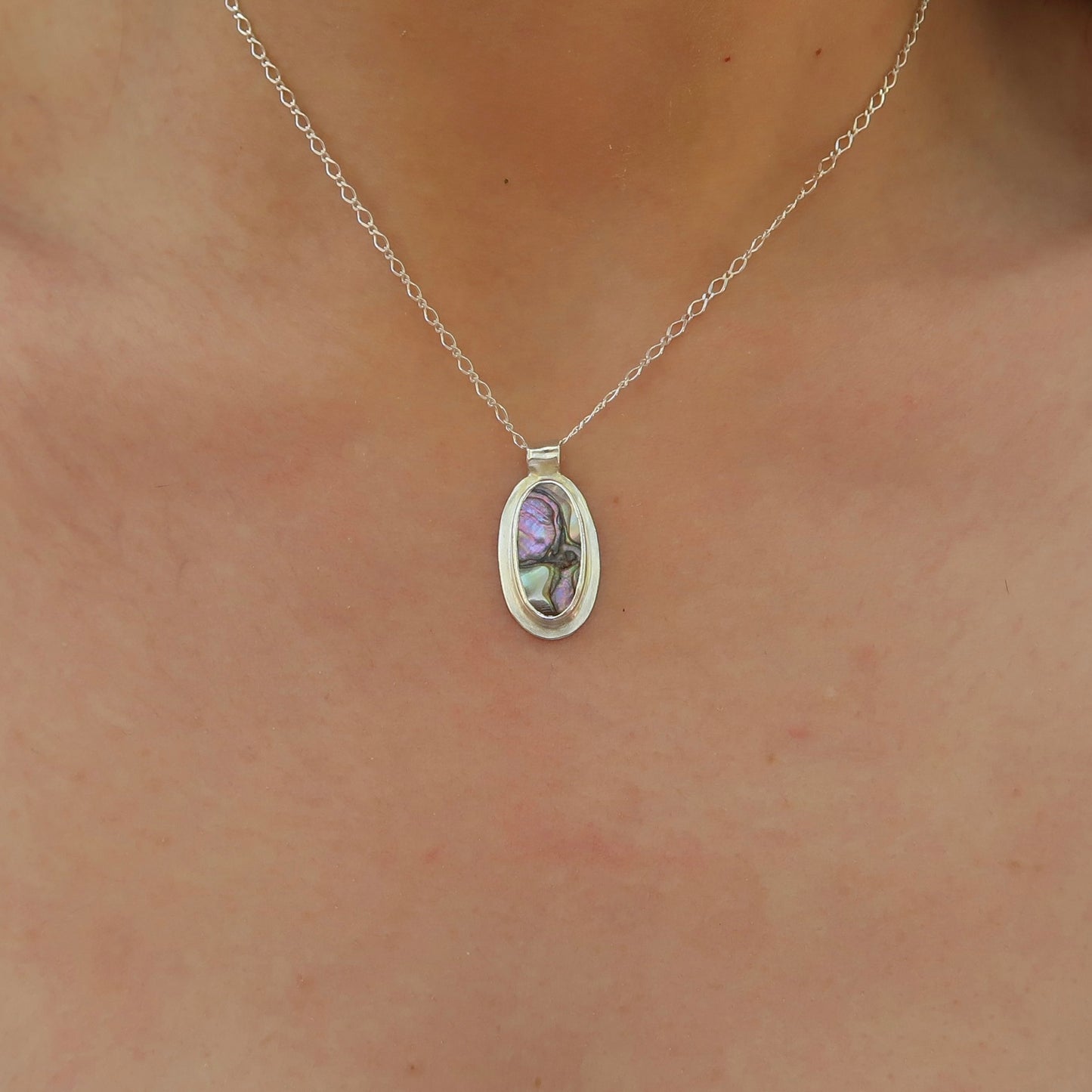 abalone pendant