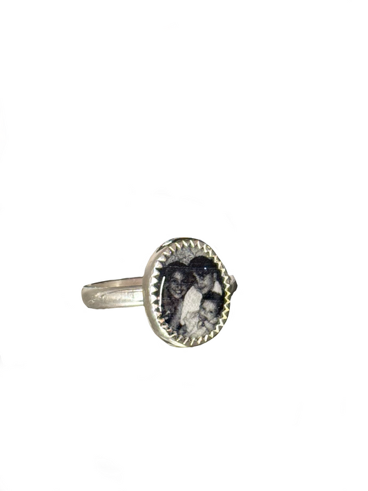 custom picture ring
