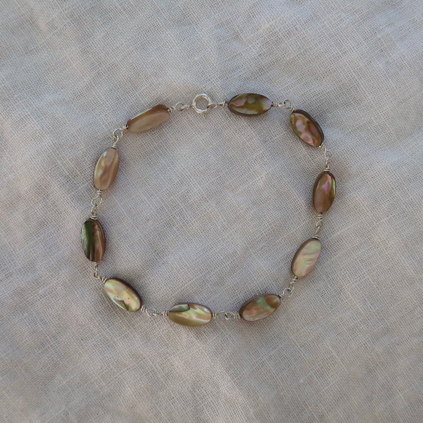 abalone bracelet